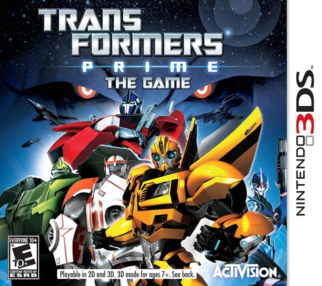 J2Games.com | Transformers Prime The Game (Nintendo 3DS) (Pre-Played - CIB - Good).