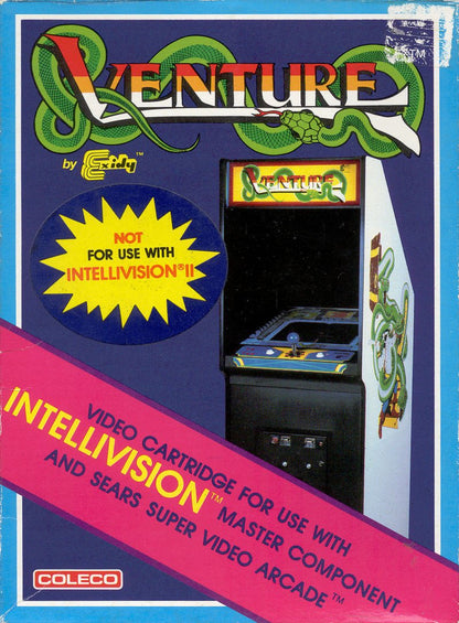 J2Games.com | Venture (Intellivision) (Pre-Played - Game Only).