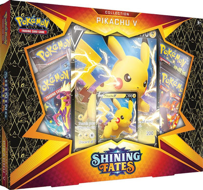 Pokemon TCG: Shining Fates Collection- Pikachu V Box (Toys)