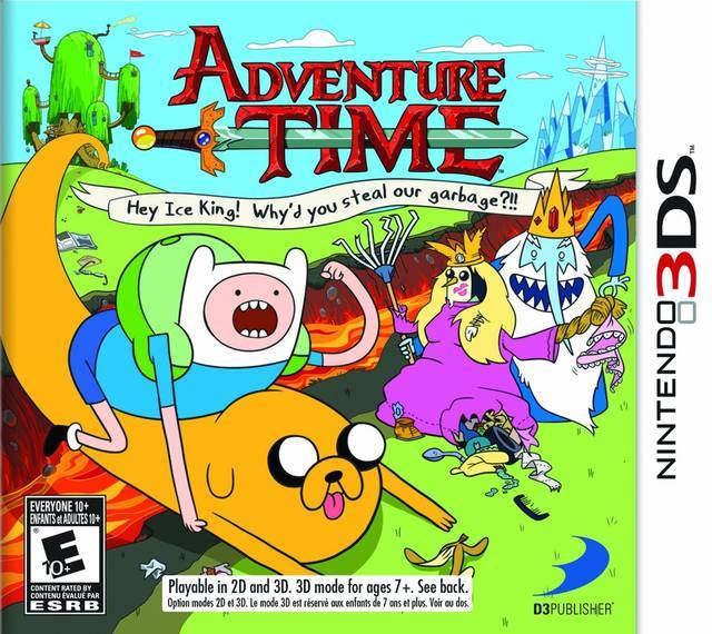 J2Games.com | Adventure Time: Hey Ice King! Why'd You Steal Our Garbage?!! (Nintendo 3DS) (Pre-Played - Game Only).