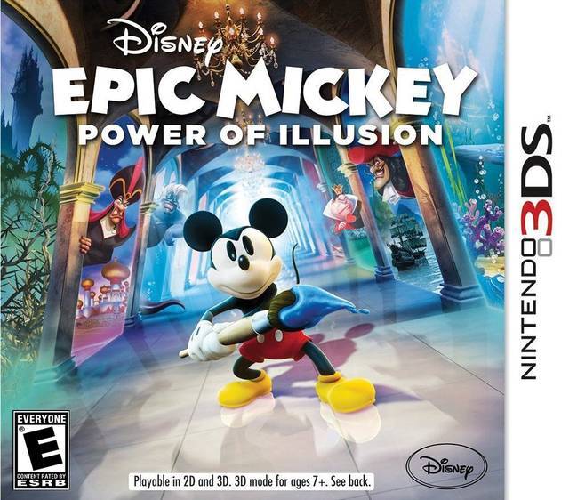J2Games.com | Epic Mickey Power of Illusion (Nintendo 3DS) (Pre-Played - Game Only).