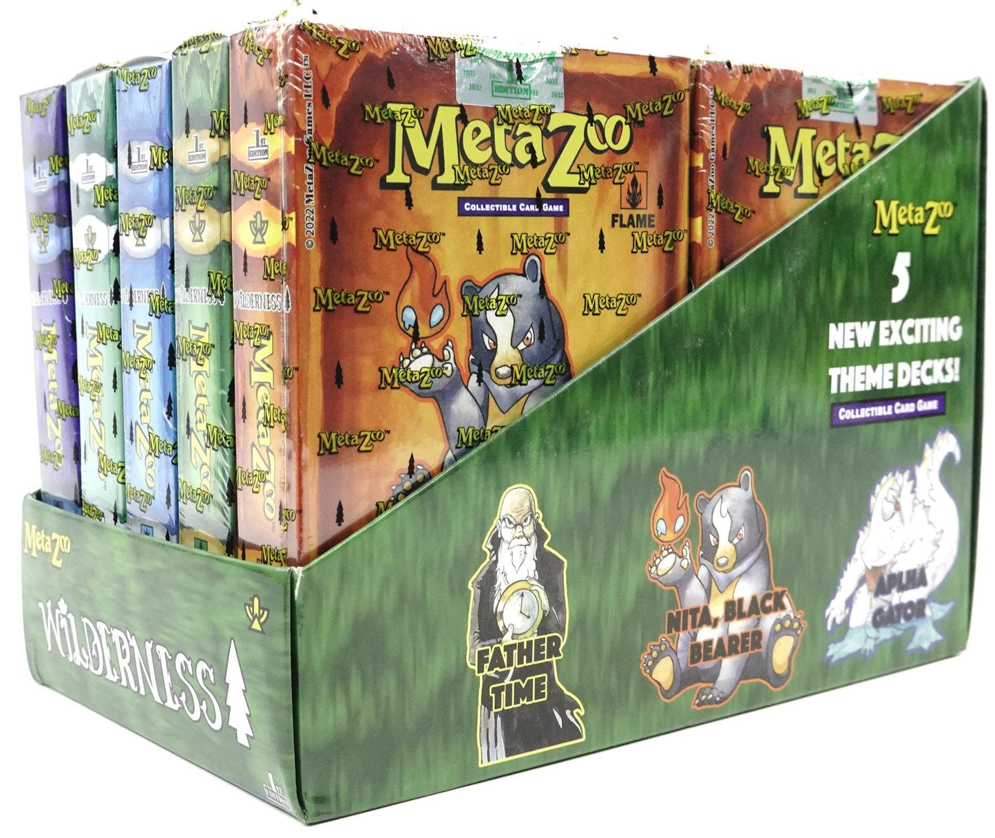 MetaZoo TCG: Wilderness Theme Deck Box Pack (Toys)