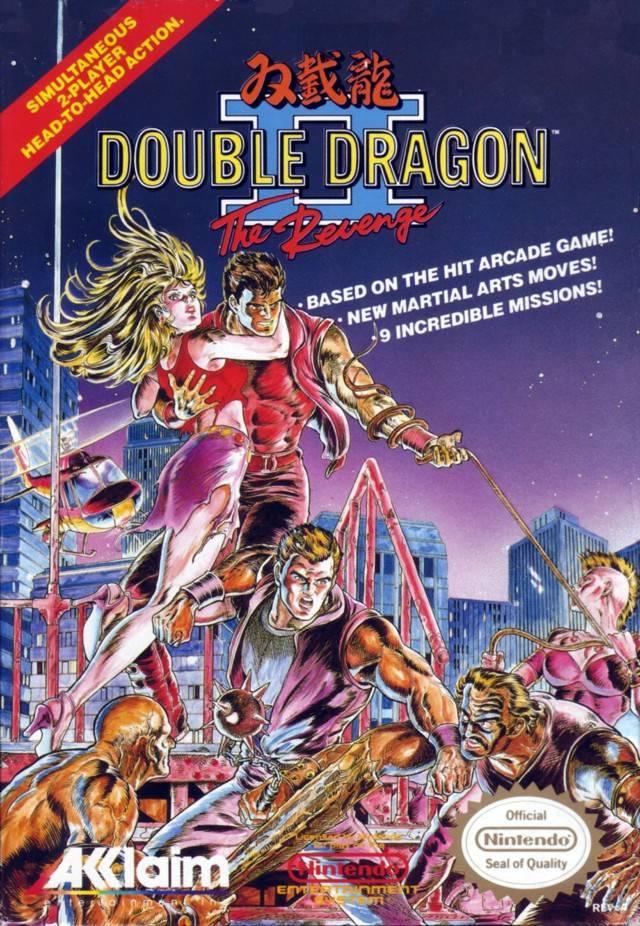 J2Games.com | Double Dragon II (Nintendo NES) (Pre-Played - Game Only).