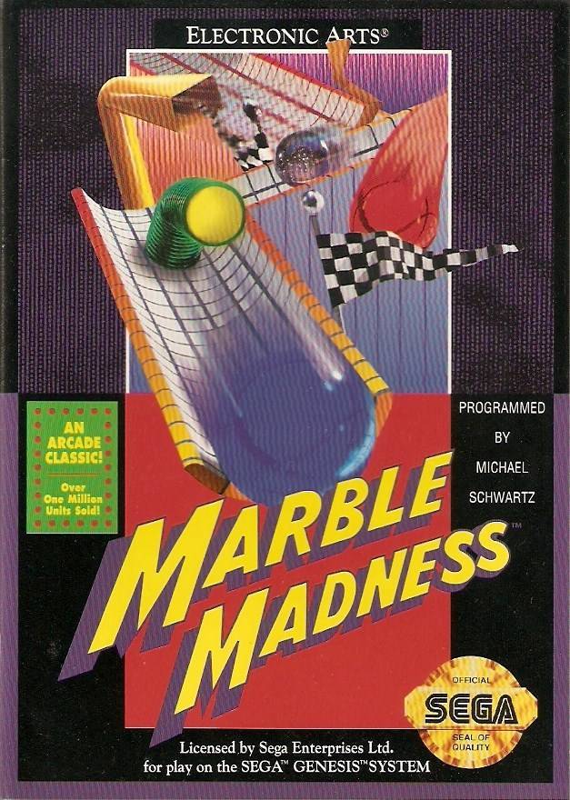 J2Games.com | Marble Madness (Sega Genesis) (Pre-Played - Game Only).