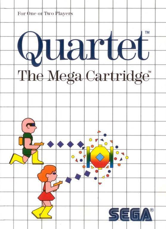 J2Games.com | Quartet (Sega Master System) (Pre-Played - Game Only).