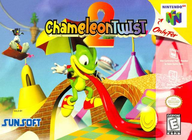 J2Games.com | Chameleon Twist 2 (Nintendo 64) (Pre-Played - Game Only).