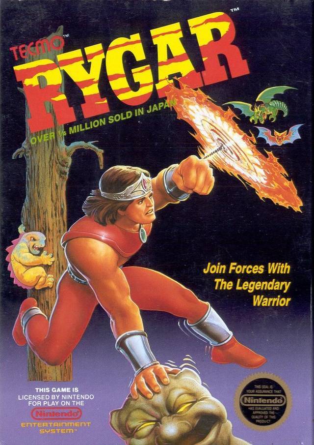 J2Games.com | Rygar (Nintendo NES) (Pre-Played - Game Only).
