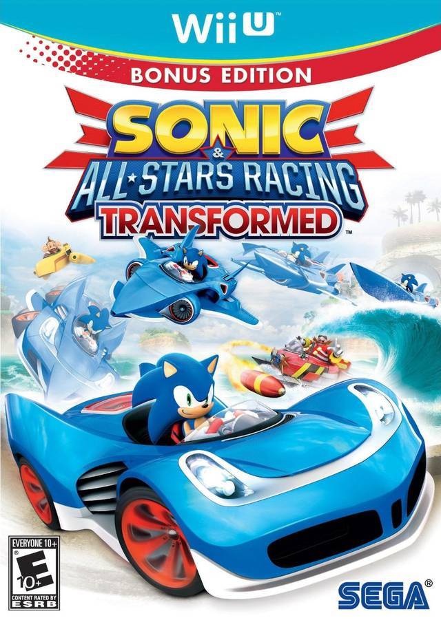 J2Games.com | Sonic & All Stars Racing Transformed Bonus Edition (WiiU) (Pre-Played - CIB - Good).