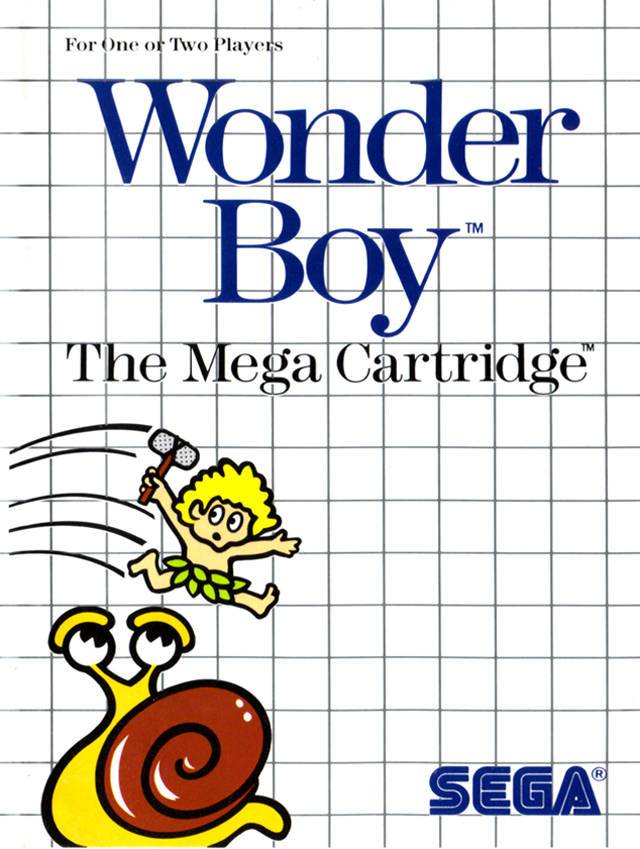 J2Games.com | Wonder Boy (Sega Master System) (Pre-Played - Game Only).