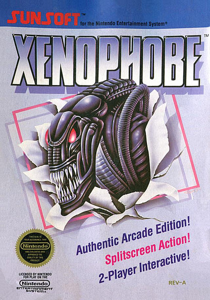 J2Games.com | Xenophobe (Nintendo NES) (Pre-Played - Game Only).