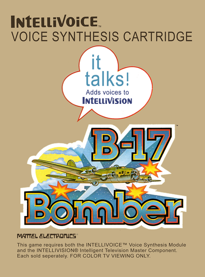 J2Games.com | B-17 Bomber (Intellivision) (Pre-Played - Game Only).