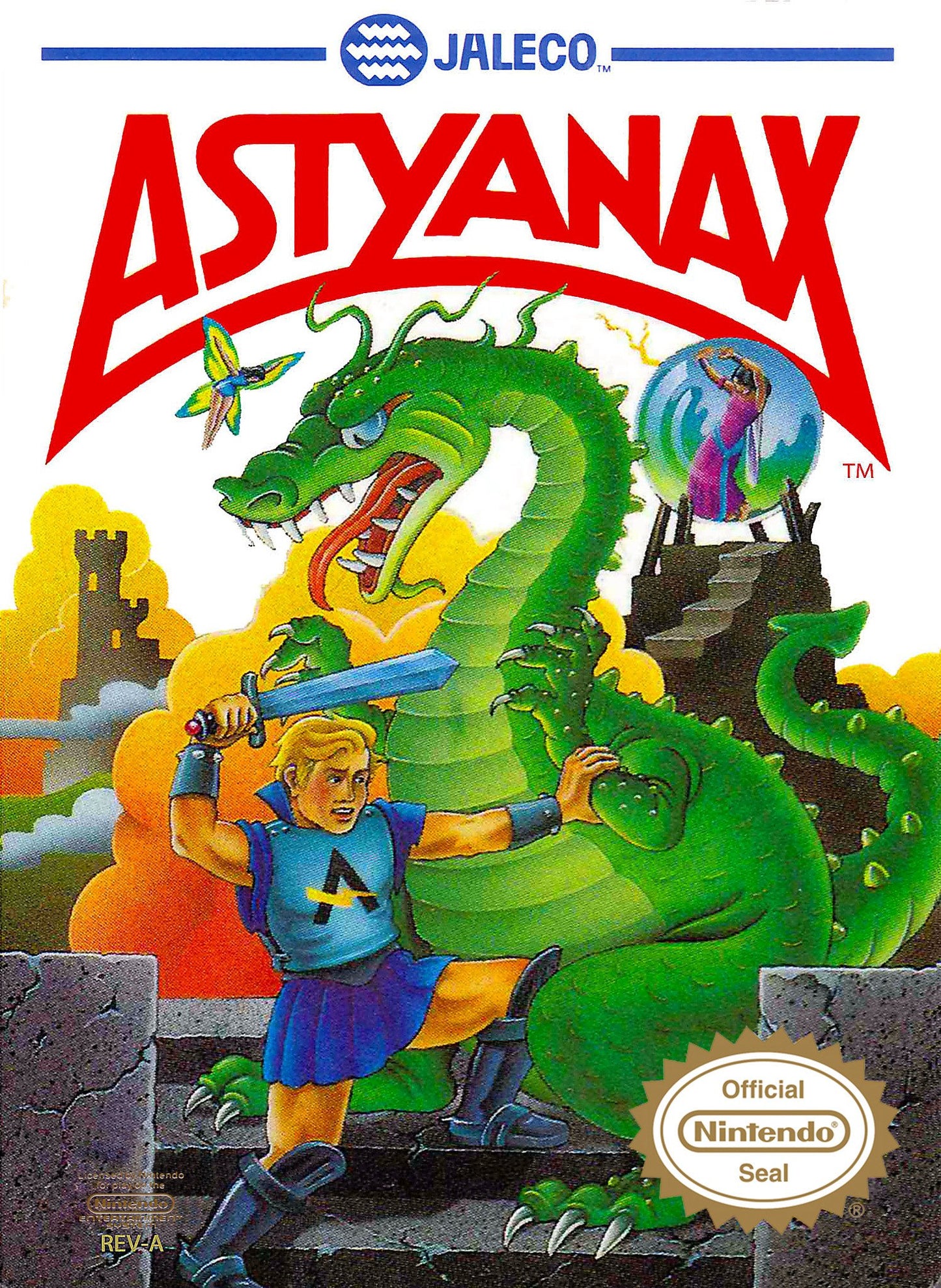 J2Games.com | Astyanax (Nintendo NES) (Pre-Played - Game Only).