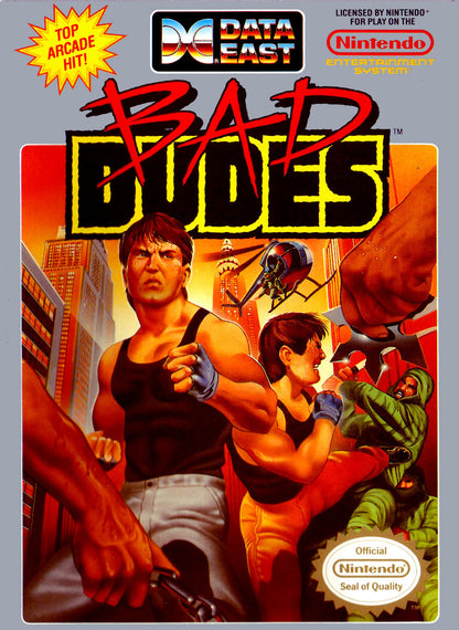 J2Games.com | Bad Dudes (Nintendo NES) (Pre-Played - Game Only).