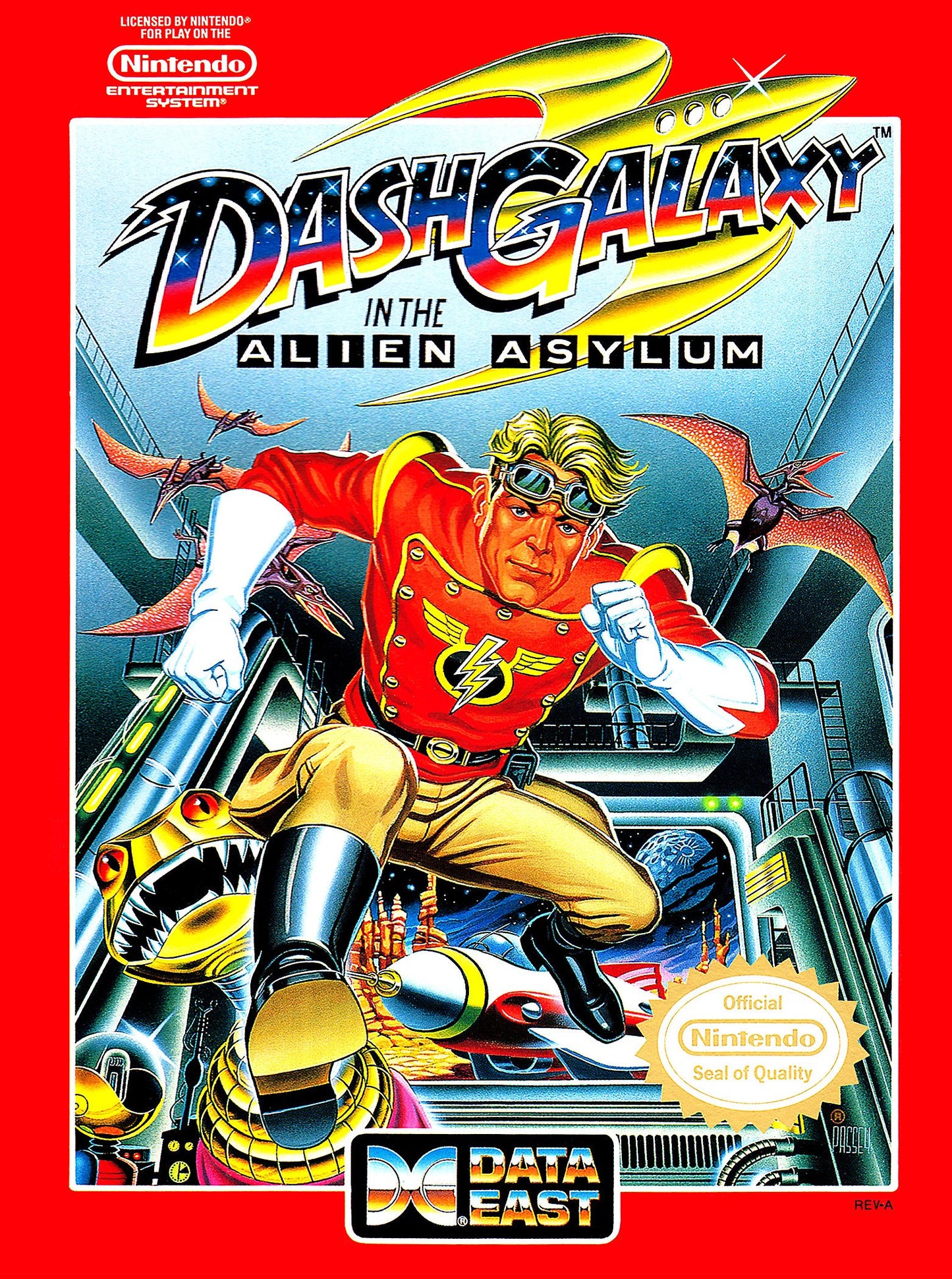 J2Games.com | Dash Galaxy in the Alien Asylum (Nintendo NES) (Pre-Played - Game Only).