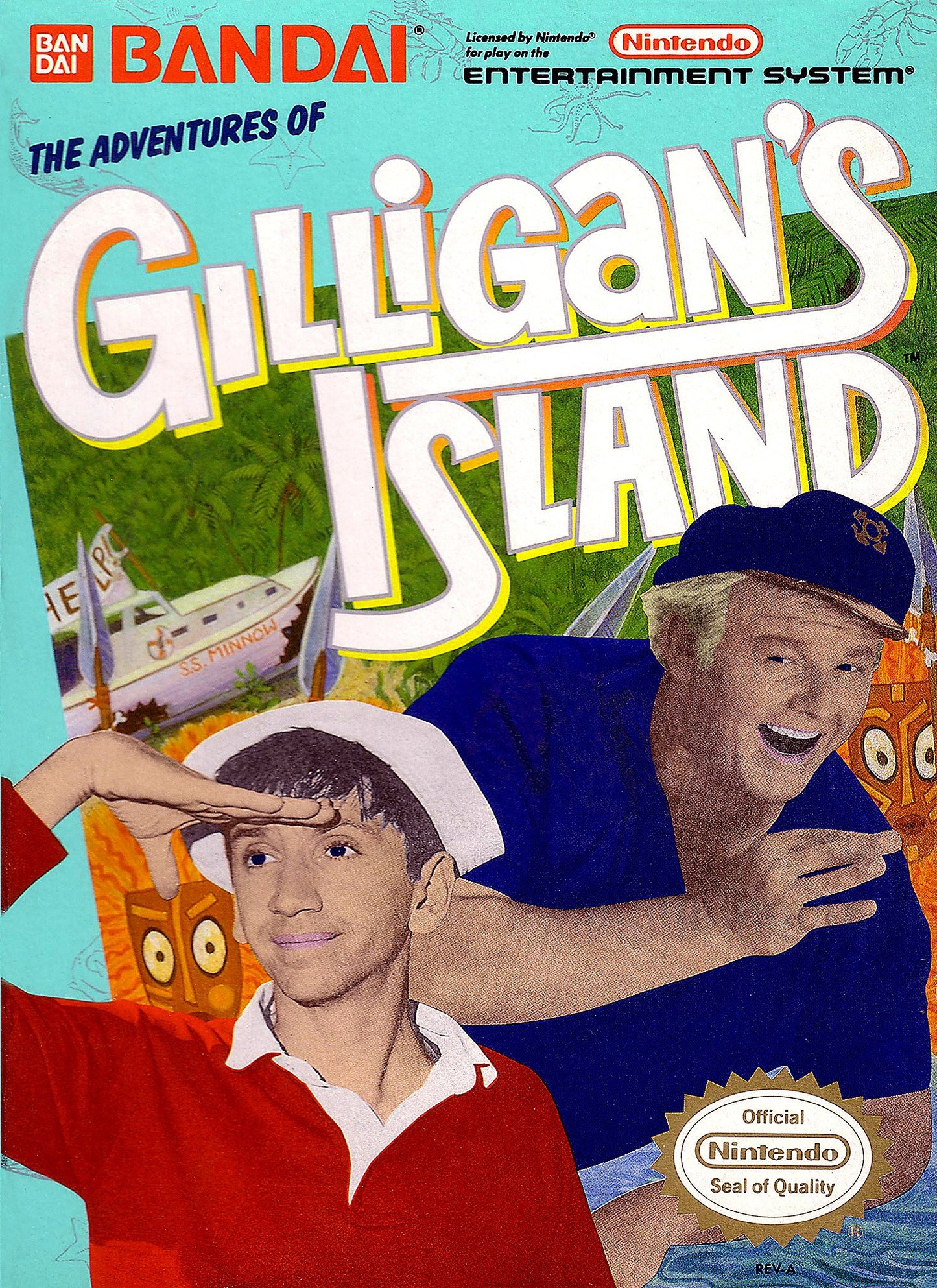 J2Games.com | Gilligan's Island (Nintendo NES) (Pre-Played - Game Only).