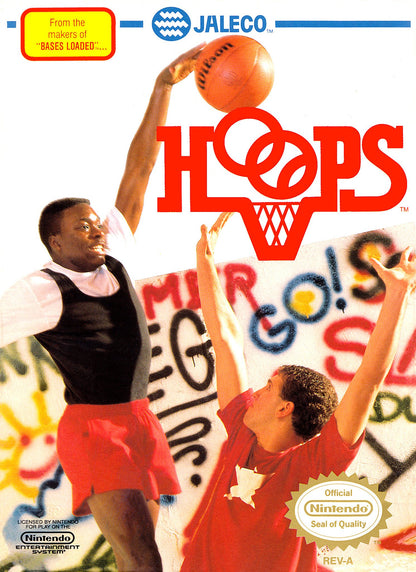 J2Games.com | Hoops (Nintendo NES) (Pre-Played - Game Only).