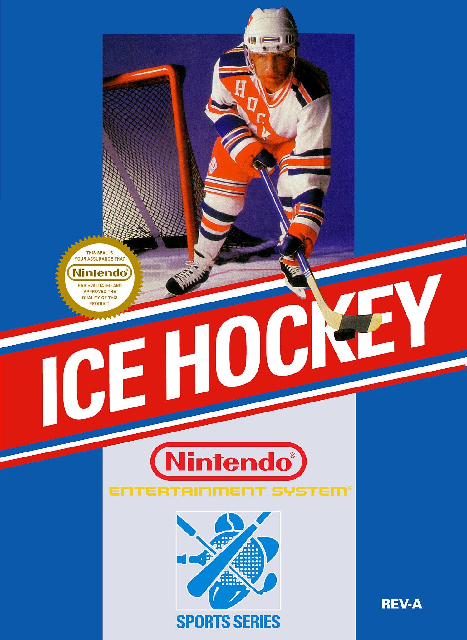 J2Games.com | Ice Hockey (Nintendo NES) (Pre-Played - Game Only).