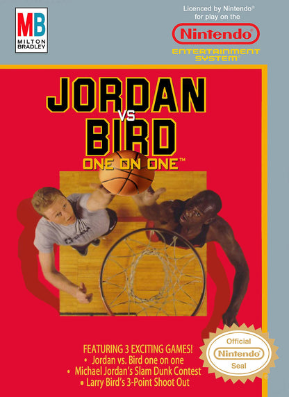 J2Games.com | Jordan vs Bird One on One (Nintendo NES) (Pre-Played - Game Only).