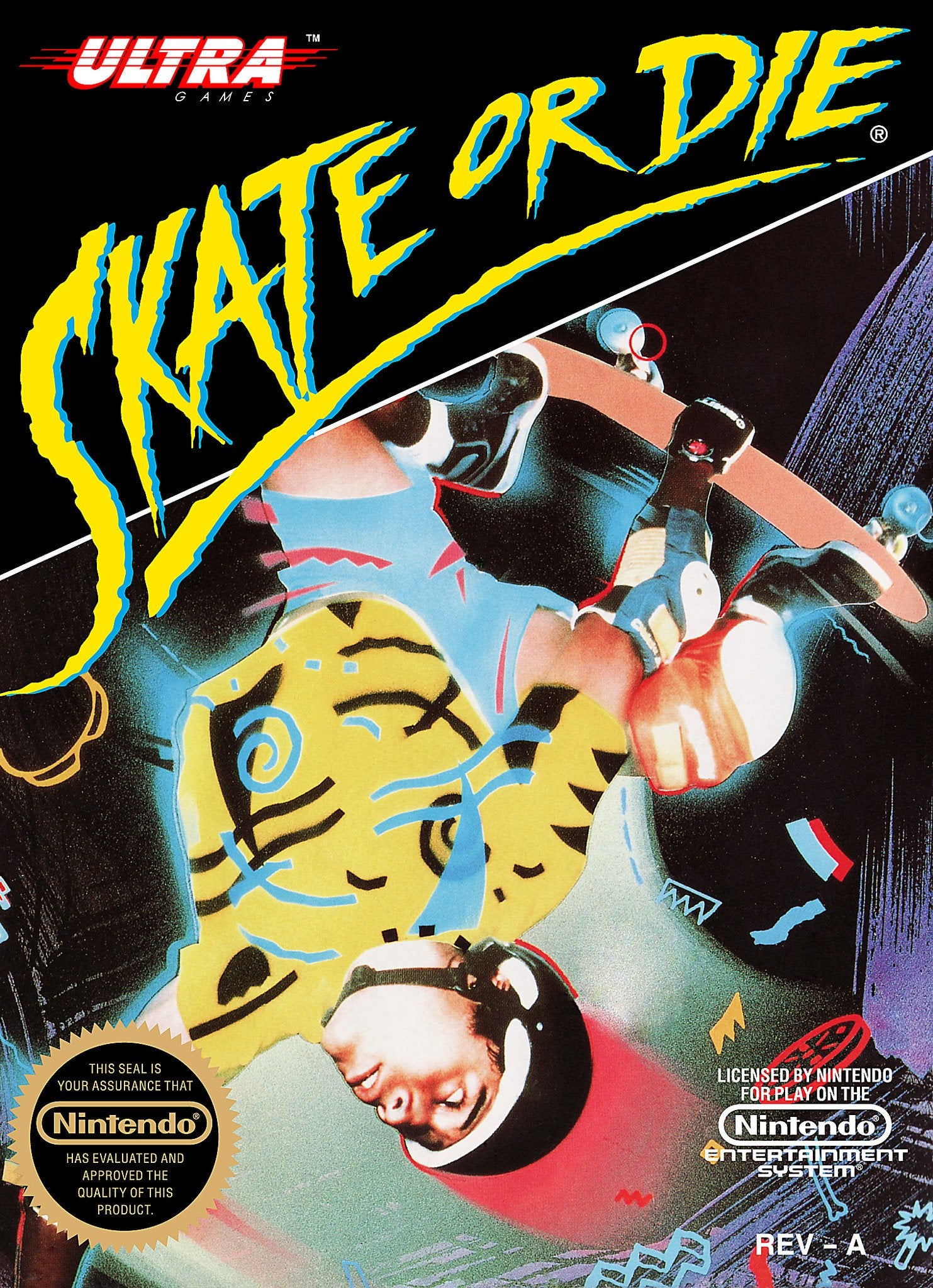 J2Games.com | Skate or Die (Nintendo NES) (Pre-Played - Game Only).
