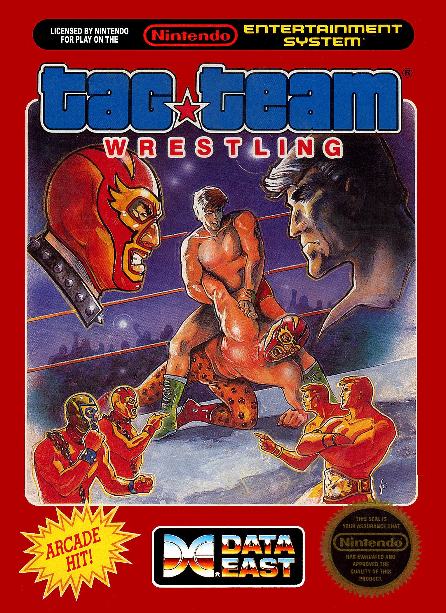 J2Games.com | Tag Team Wrestling (Nintendo NES) (Pre-Played - Game Only).