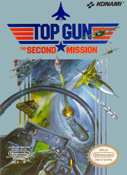 J2Games.com | Top Gun The Second Mission (Nintendo NES) (Pre-Played - Game Only).