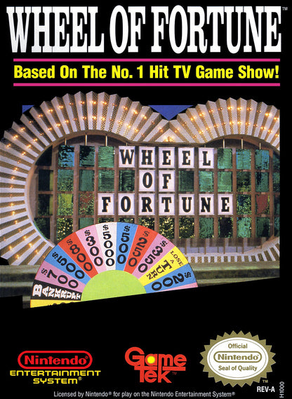J2Games.com | Wheel of Fortune (Nintendo NES) (Pre-Played - Game Only).
