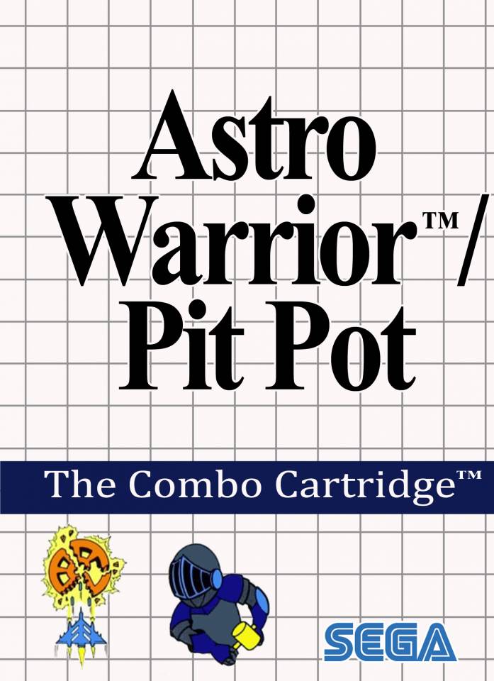 Astro Warrior & Pit Pot (Sega Master System)