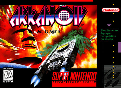 J2Games.com | Arkanoid Doh It Again (Super Nintendo) (Brand New).