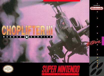 J2Games.com | Choplifter 3 (Super Nintendo) (Pre-Played - Game Only).