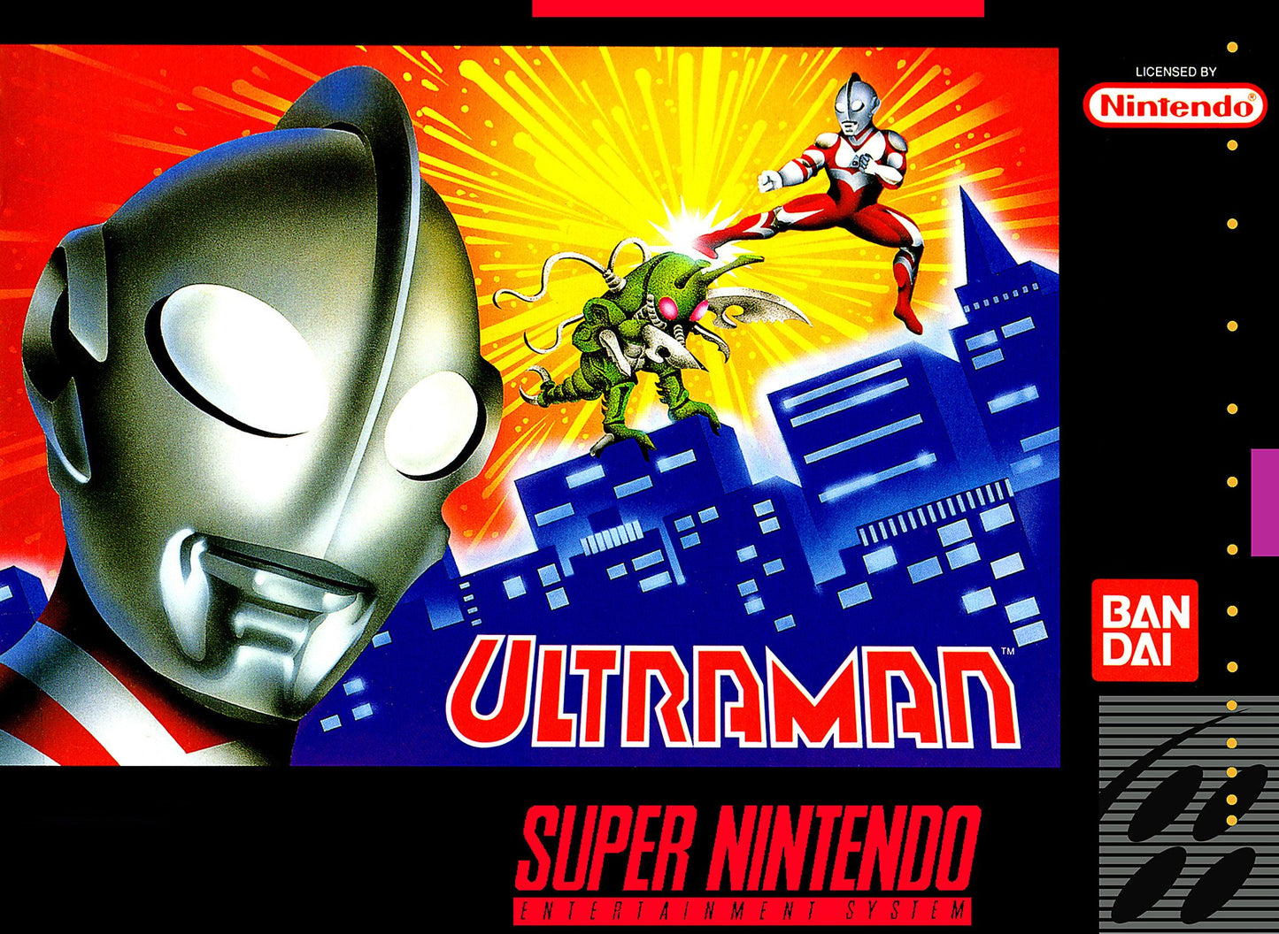 J2Games.com | Ultraman (Super Nintendo) (Pre-Played - Game Only).
