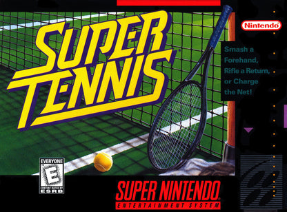 J2Games.com | Super Tennis (Super Nintendo) (Pre-Played - Game Only).