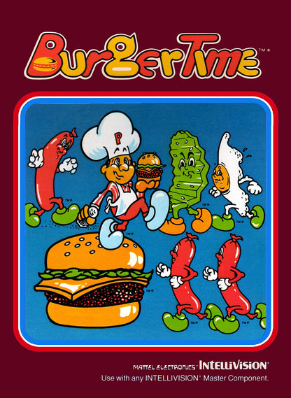 J2Games.com | Burgertime (Intellivision) (Pre-Played - Game Only).