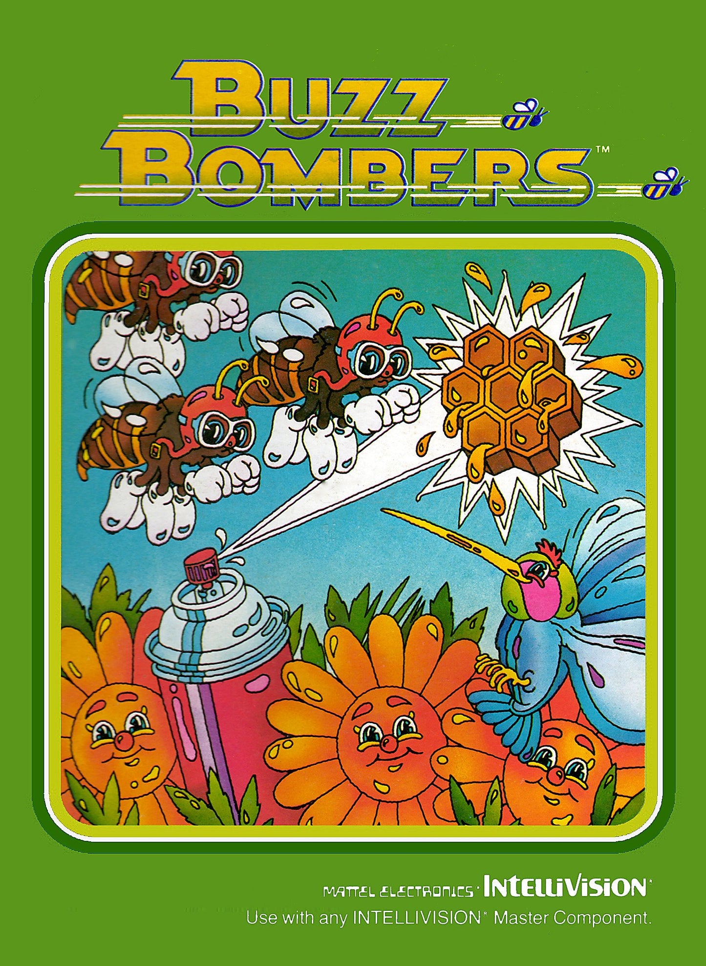 J2Games.com | Buzz Bombers (Intellivision) (Pre-Played - Game Only).
