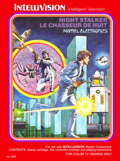 J2Games.com | Night Stalker (Intellivision) (Pre-Played - Game Only).