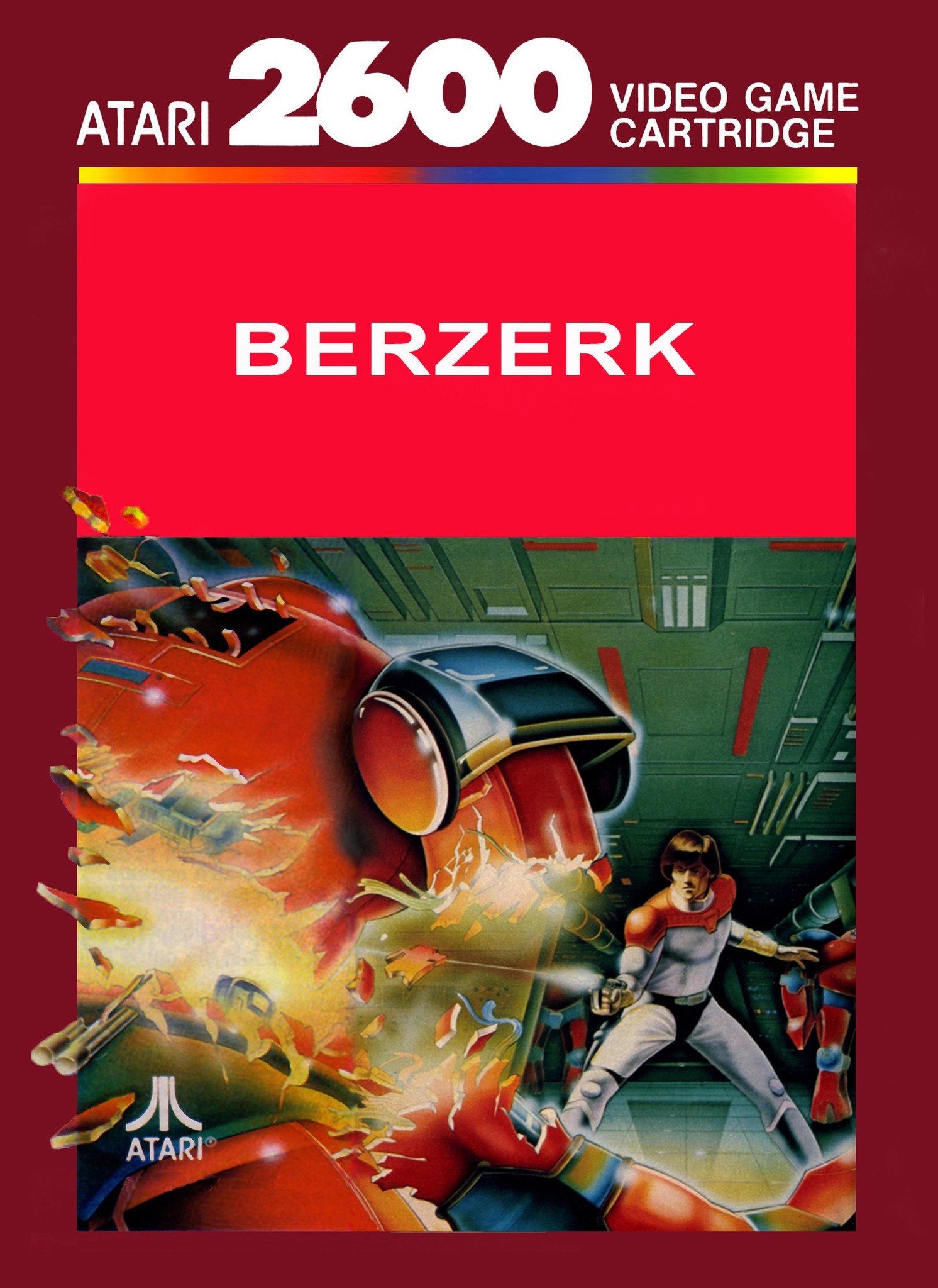 J2Games.com | Berzerk (Atari 2600) (Pre-Played - Game Only).