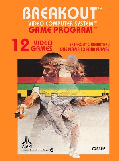 J2Games.com | Breakout (Atari 2600) (Pre-Played - Game Only).