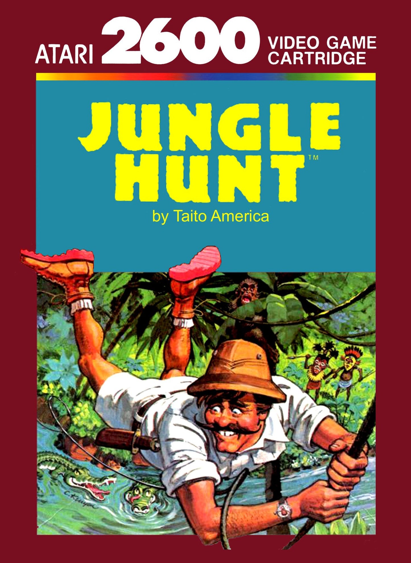 J2Games.com | Jungle Hunt (Atari 2600) (Pre-Played - Game Only).