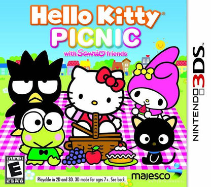 Hello Kitty Picnic With Sanrio Friends (Nintendo 3DS)