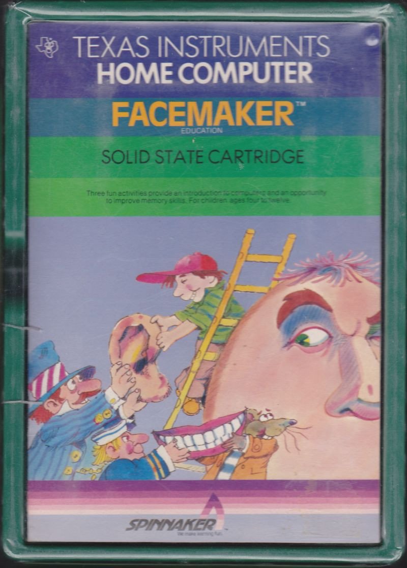 J2Games.com | Facemaker (TI-99) (Pre-Played - Game Only).