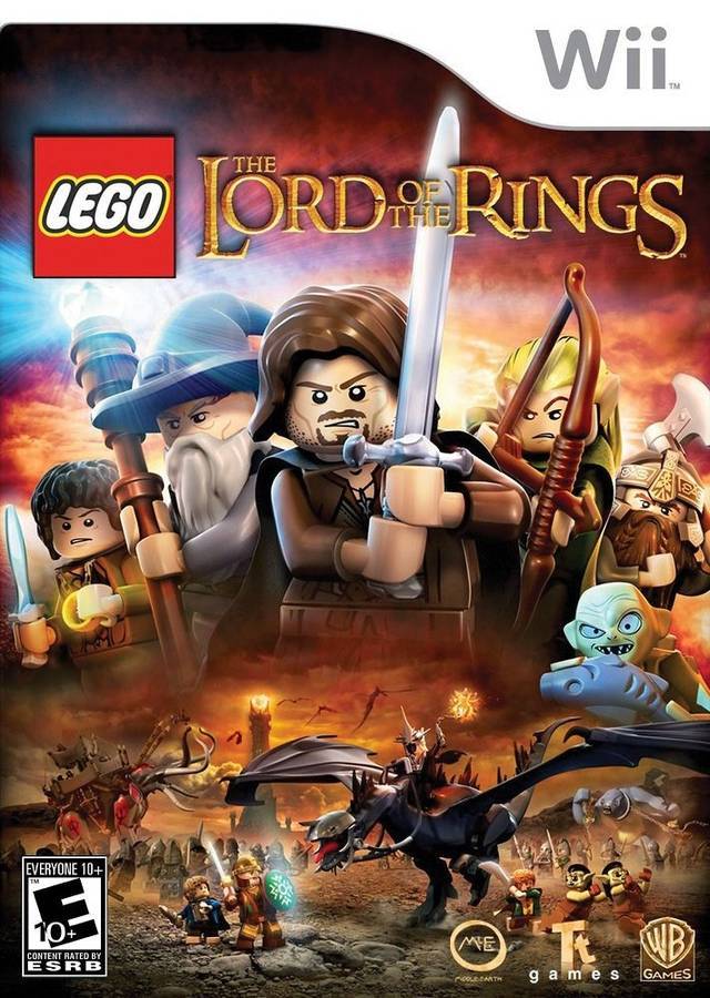 J2Games.com | Lego The Lord of the Rings (Wii) (Pre-Played - CIB - Good).