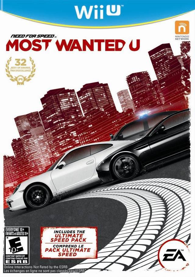 J2Games.com | Need for Speed: Most Wanted U (Nintendo WiiU) (Pre-Played - CIB - Good).