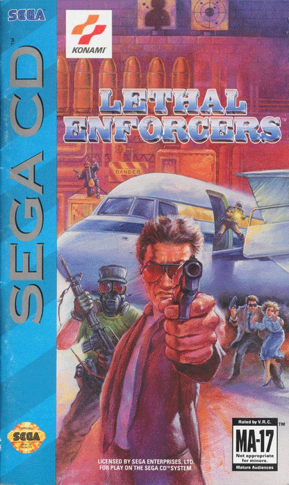 J2Games.com | Lethal Enforcers (Sega CD) (Pre-Played - Game Only).