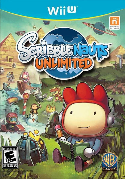 J2Games.com | ScribbleNauts Unlimited (WiiU) (Pre-Played - CIB - Good).