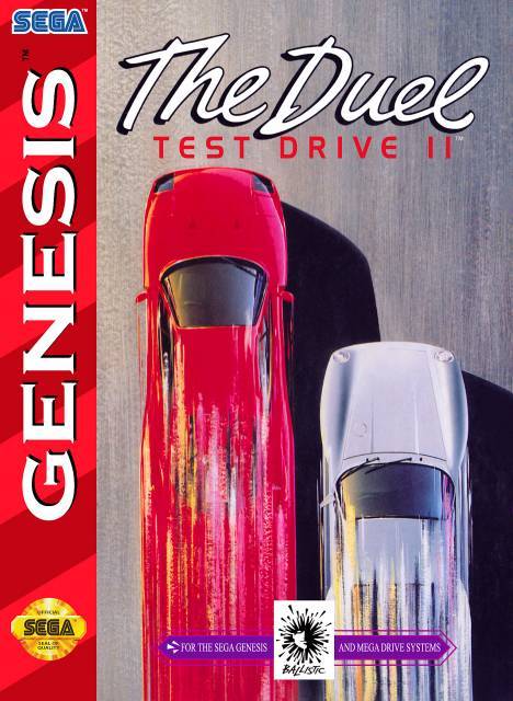 J2Games.com | The Duel Test Drive II (Sega Genesis) (Pre-Played - Game Only).