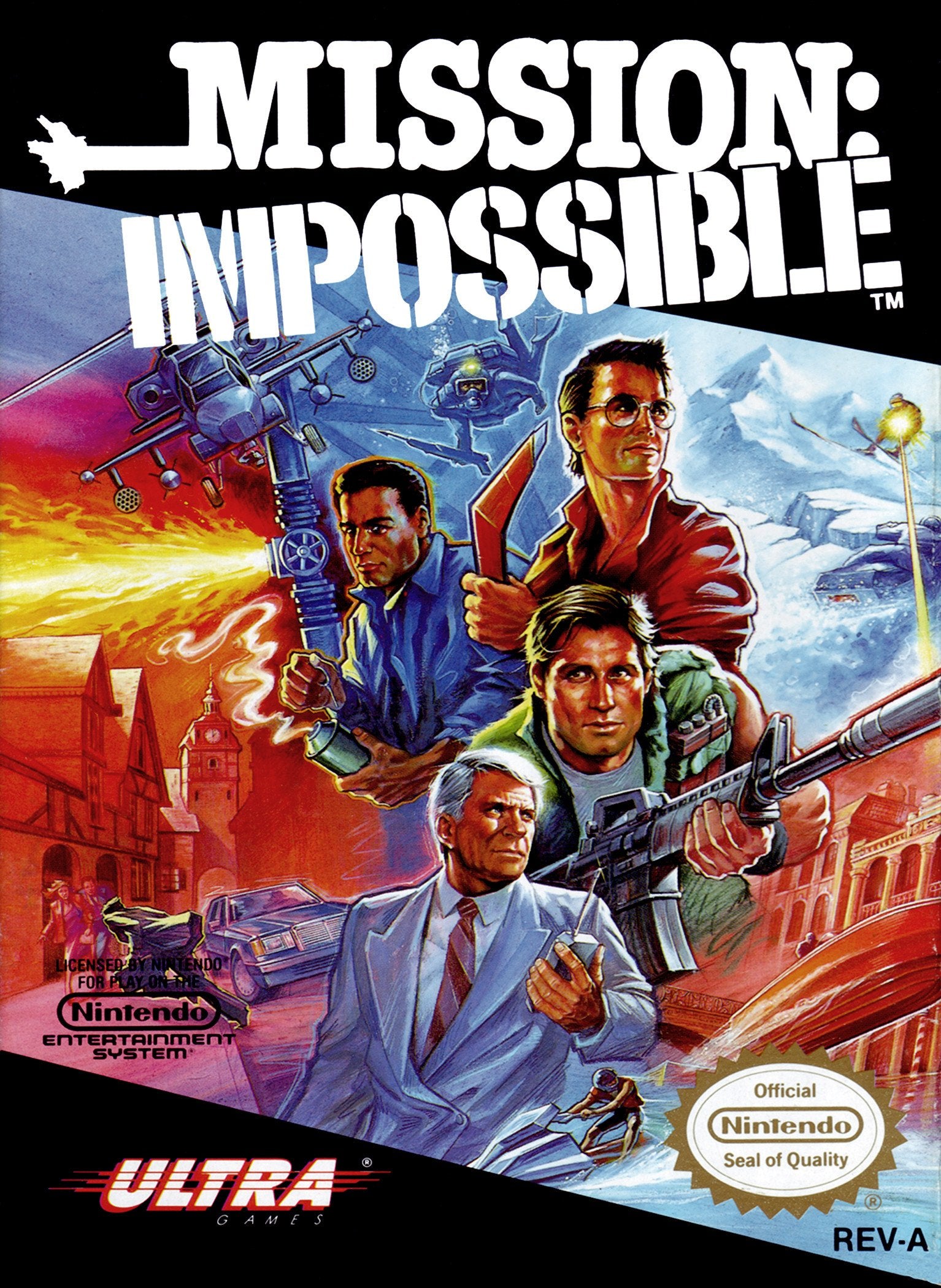 J2Games.com | Mission Impossible (Nintendo NES) (Pre-Played - Game Only).