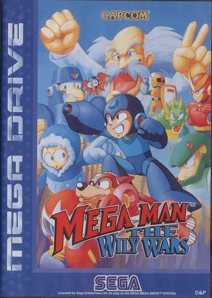 J2Games.com | Mega Man: The Wily Wars (Sega Genesis) (Pre-Played - Game Only).