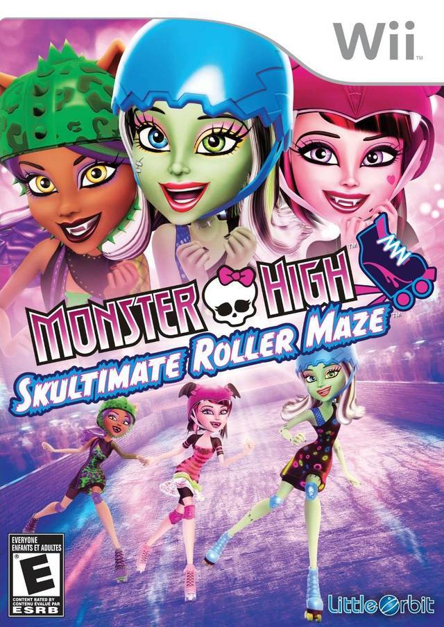 J2Games.com | Monster High Skultimate Roller Maze (Wii) (Brand New).