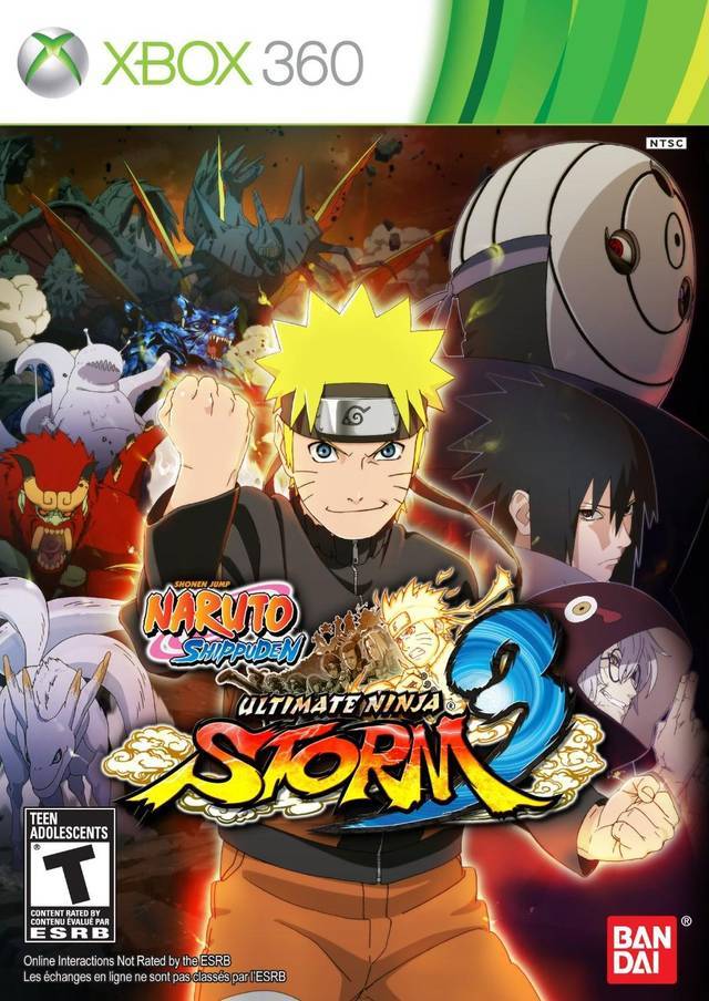 J2Games.com | Naruto Shippuden: Ultimate Ninja Storm 3 (Xbox 360) (Pre-Played - CIB - Good).
