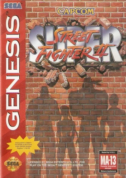 J2Games.com | Super Street Fighter II (Sega Genesis) (Pre-Played - Game Only).