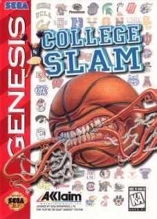J2Games.com | College Slam (Sega Genesis) (Pre-Played - CIB - Good).